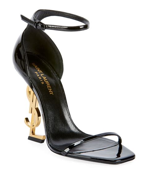 ysl black heels uk|YSL heel price.